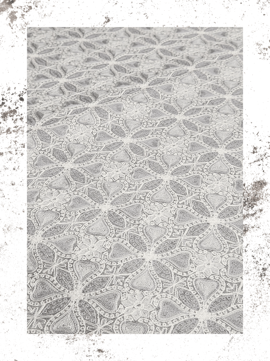 Silver Mist Jaali - pashmirah